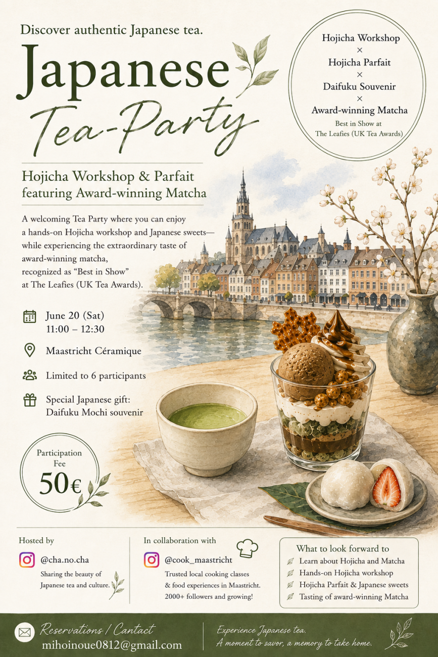 Announcement Japanese Tea-Party