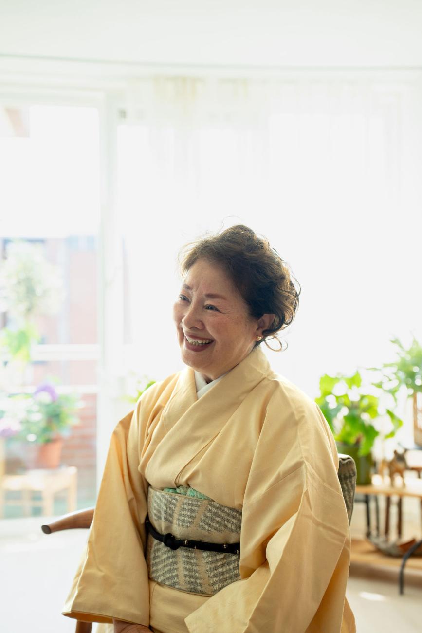 Interview with Japanese lady